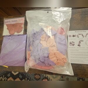 DIY Balloon Garland - Butterfly Themed